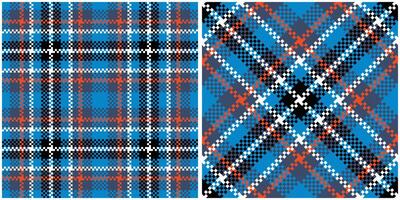 skott tartan sömlös mönster. pläd mönster sömlös mall för design prydnad. sömlös tyg textur. vektor