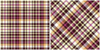 Plaid Muster nahtlos. abstrakt prüfen Plaid Muster Flanell Hemd Tartan Muster. modisch Fliesen zum Tapeten. vektor