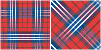 skott tartan pläd sömlös mönster, tartan sömlös mönster. flanell skjorta tartan mönster. trendig plattor illustration för bakgrundsbilder. vektor