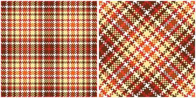 Tartan Plaid Muster nahtlos. traditionell schottisch kariert Hintergrund. zum Schal, Kleid, Rock, andere modern Frühling Herbst Winter Mode Textil- Design. vektor