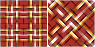 skott tartan pläd sömlös mönster, skott tartan sömlös mönster. flanell skjorta tartan mönster. trendig plattor illustration för bakgrundsbilder. vektor