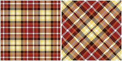 schottisch Tartan Muster. Plaid Muster nahtlos Flanell Hemd Tartan Muster. modisch Fliesen zum Tapeten. vektor