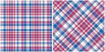 tartan pläd sömlös mönster. gingham mönster. mall för design prydnad. sömlös tyg textur. illustration vektor