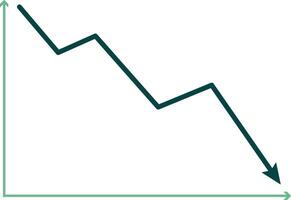 Diagramm Symbol Symbol Bild zum Daten Statistik Analyse Illustration vektor