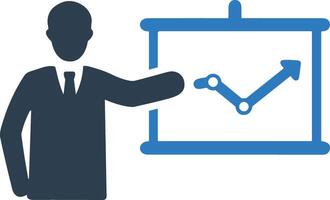 Diagramm Symbol Symbol Bild zum Daten Statistik Analyse Illustration vektor