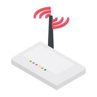 WLAN-Router-Konzepte vektor