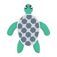 Konzepte für Meeresschildkröten vektor