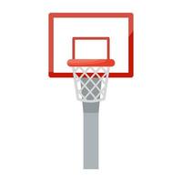 Konzepte für Basketballkörbe vektor