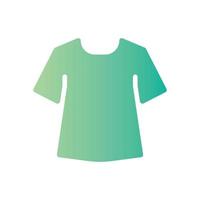 T-Shirt Farbverlauf-Symbol vektor