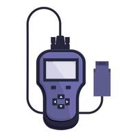 digital multimeter med sonder illustration vektor