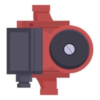 beschwingt Illustration von ein rot Feuer Hydrant, perfekt zum Sicherheit Materialien vektor
