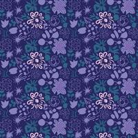 elegant dekorativ Blumen- Muster Design. bunt Blumen- Muster geeignet zum Hintergrund, Textur, Stoff, Verpackung, Textil, Kleidung, drucken oder Andere. vektor