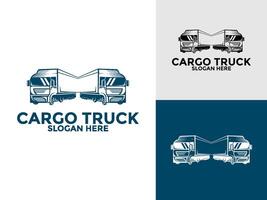 LKW Logo , Prämie LKW Unternehmen oder LKW Logistik und Lieferung Logo Design Vorlage vektor