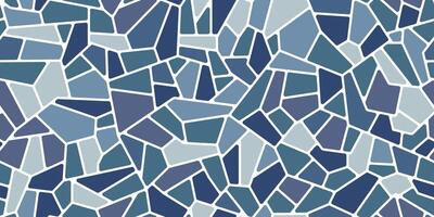 Splitter Mosaik Pflasterung Fußboden Stein Fliese Muster vektor