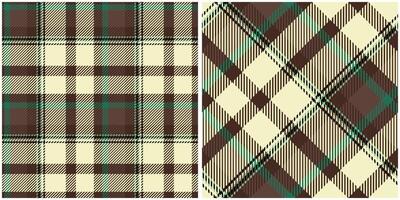 Plaid Muster nahtlos. abstrakt prüfen Plaid Muster zum Schal, Kleid, Rock, andere modern Frühling Herbst Winter Mode Textil- Design. vektor