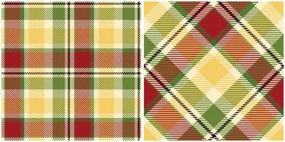 schottisch Tartan Plaid nahtlos Muster, abstrakt prüfen Plaid Muster. zum Schal, Kleid, Rock, andere modern Frühling Herbst Winter Mode Textil- Design. vektor