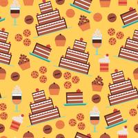Confectionery Seamless Pattern vektor