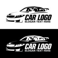 Auto Logo Design Konzept Vektor