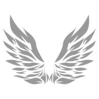 Vogel Flügel Illustration tätowieren Stil vektor