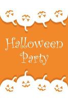 Süßes oder Saures fröhliche Halloween-Party vektor