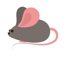 süße Maus Spielzeugsymbol vektor