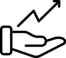 Hand Symbol Symbol Bild Illustration vektor