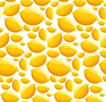 Citron sömlös mönster vektor