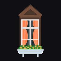 Hausfensterkonzepte vektor
