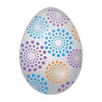 målade ägg koncept vektor