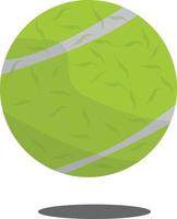 flygande tennisboll vektor