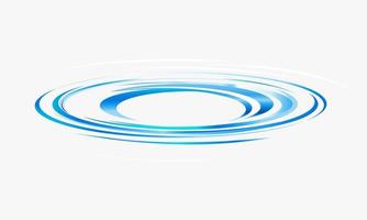 Whirlpool-Vektor-Illustration auf weißem Hintergrund. kreatives Symbol. vektor
