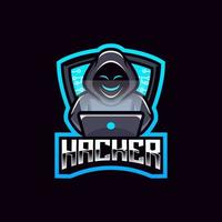 Hacker-Esport-Logo vektor