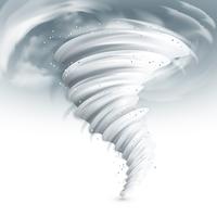 Tornado-Himmel-Illustration vektor