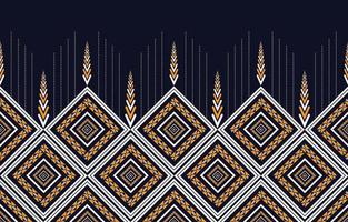 ethnische abstrakte geometrische Musterdesigns für Hintergründe oder Tapeten, Teppiche, Batik, traditionelle Textilien, native Muster. Vektor-Illustration vektor