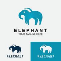 elefant logotyp vektor illustratör formgivningsmall