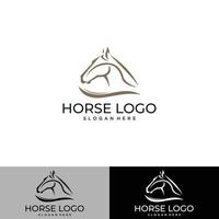 häst logotyp hastighet snabb vecktor skönhet vecktor logotyp enkel vektor