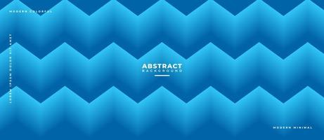 nahtloses Design-Muster, geometrische blaue Wellenlinie abstrakten Hintergrund. vektor
