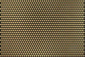 Polka Dot Goldstaub Textur. glänzender goldener Paillettenhintergrund. Vektor