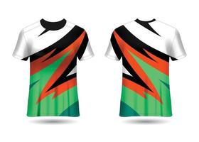 Sport-Renntrikot-Design-Vorlage für Team-Uniformen Vektor