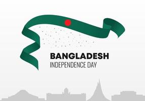 Bangladesh självständighetsdagen bakgrund den 26 mars. vektor