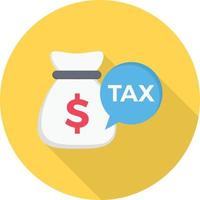 skattebetalningspåse vektor