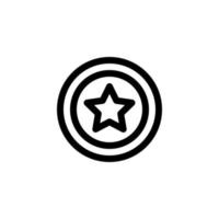Qualitäts-Abzeichen-Icon-Design-Vektor-Symbol Stern, Abzeichen, Auszeichnung, am besten für E-Commerce vektor