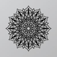 mandalas för målarbok. dekorativa runda ornament. ovanlig blomform. orientalisk vektor, anti-stress terapimönster. väv designelement. yoga logotyper vektor. vektor