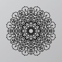 mandalas för målarbok. dekorativa runda ornament. ovanlig blomform. orientalisk vektor, anti-stress terapimönster. väv designelement. yoga logotyper vektor. vektor