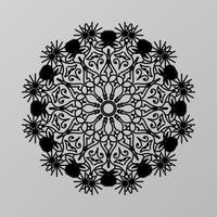 Mandalas für Malbuch. dekorative runde ornamente. ungewöhnliche Blütenform. orientalischer Vektor, Anti-Stress-Therapiemuster. Designelemente zu weben. Yoga-Logos-Vektor. vektor