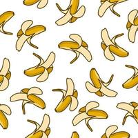 bananmönsterdesign. vektor illustration