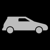 Auto auf weißem Hintergrund vektor