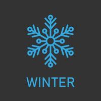 Winter - Saison Symbol Vektor