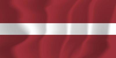 lettlands nationella flagga viftande bakgrundsillustration vektor