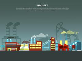 Industriekonzept-Vektorillustration vektor